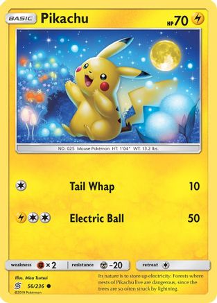 Pikachu (56) 056/236 [SM  Unified Minds]