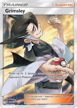 Grimsley (Full Art) 234/236 [SM  Unified Minds]  - Holofoil