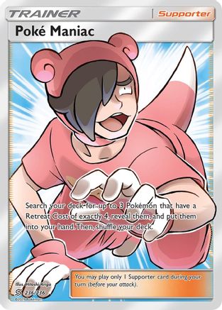 Poke Maniac (Full Art) 236 [SM  Unified Minds]  - Holofoil