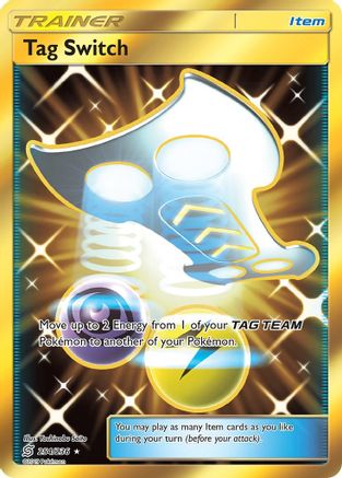 Tag Switch (Secret) 254 [SM  Unified Minds]  - Holofoil
