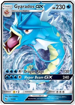 Gyarados GX 016/68 [Hidden Fates]  - Holofoil