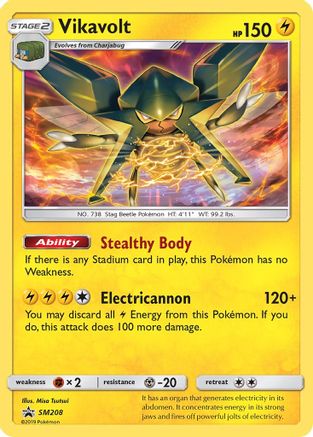 Vikavolt SM208 [SM Promos]  - Holofoil