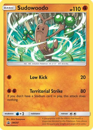 Sudowoodo SM207 [SM Promos]  - Holofoil