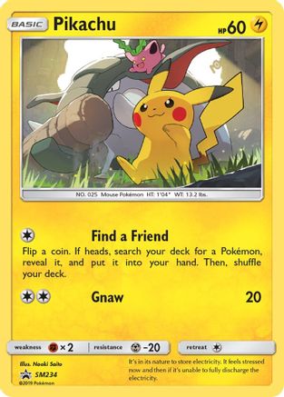 Pikachu SM234 [SM Promos]  - Holofoil