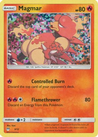 Magmar 003/12 [McDonalds Promos 2019]  - Holofoil