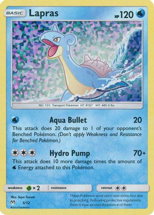 Lapras 005/12 [McDonalds Promos 2019]  - Holofoil