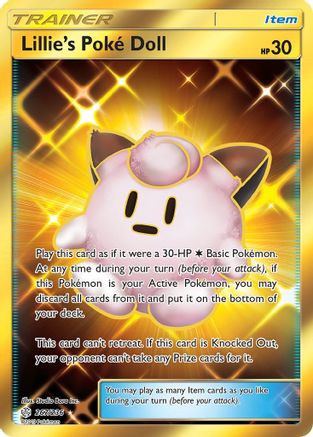 Lillie's Poke Doll (Secret) 267 [SM  Cosmic Eclipse]  - Holofoil