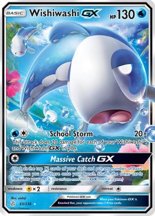 Wishiwashi GX 063/236 [SM  Cosmic Eclipse]  - Holofoil