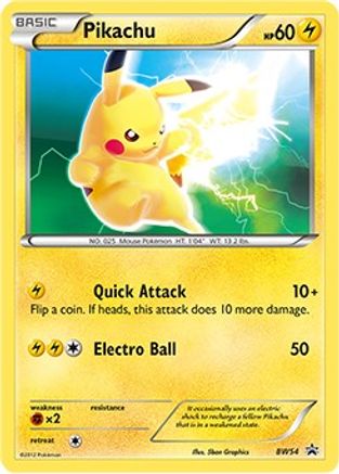 Pikachu BW54 [Black and White Promos]
