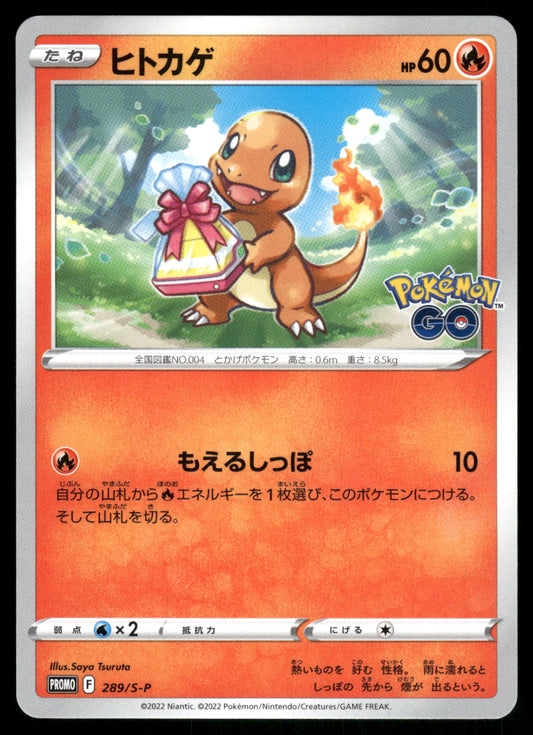 Charmander 289/S-P Pokémon GO Promo
