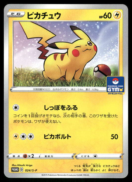 Pikachu 024/S-P Gym Promo