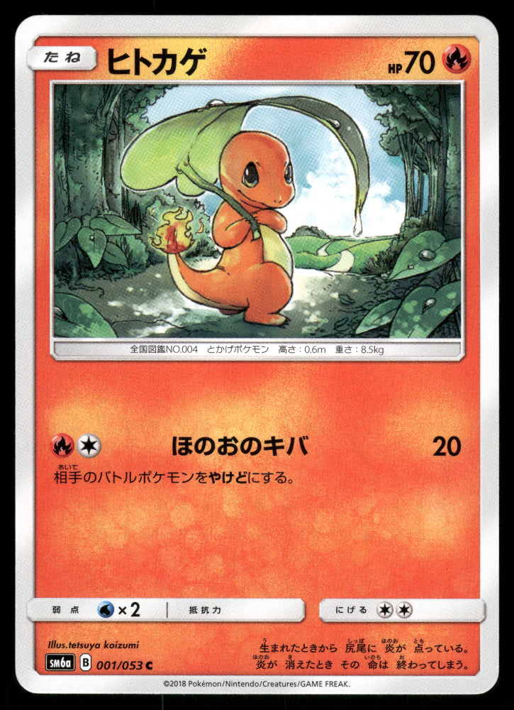 Charmander 001/053 SM6a Dragon Storm