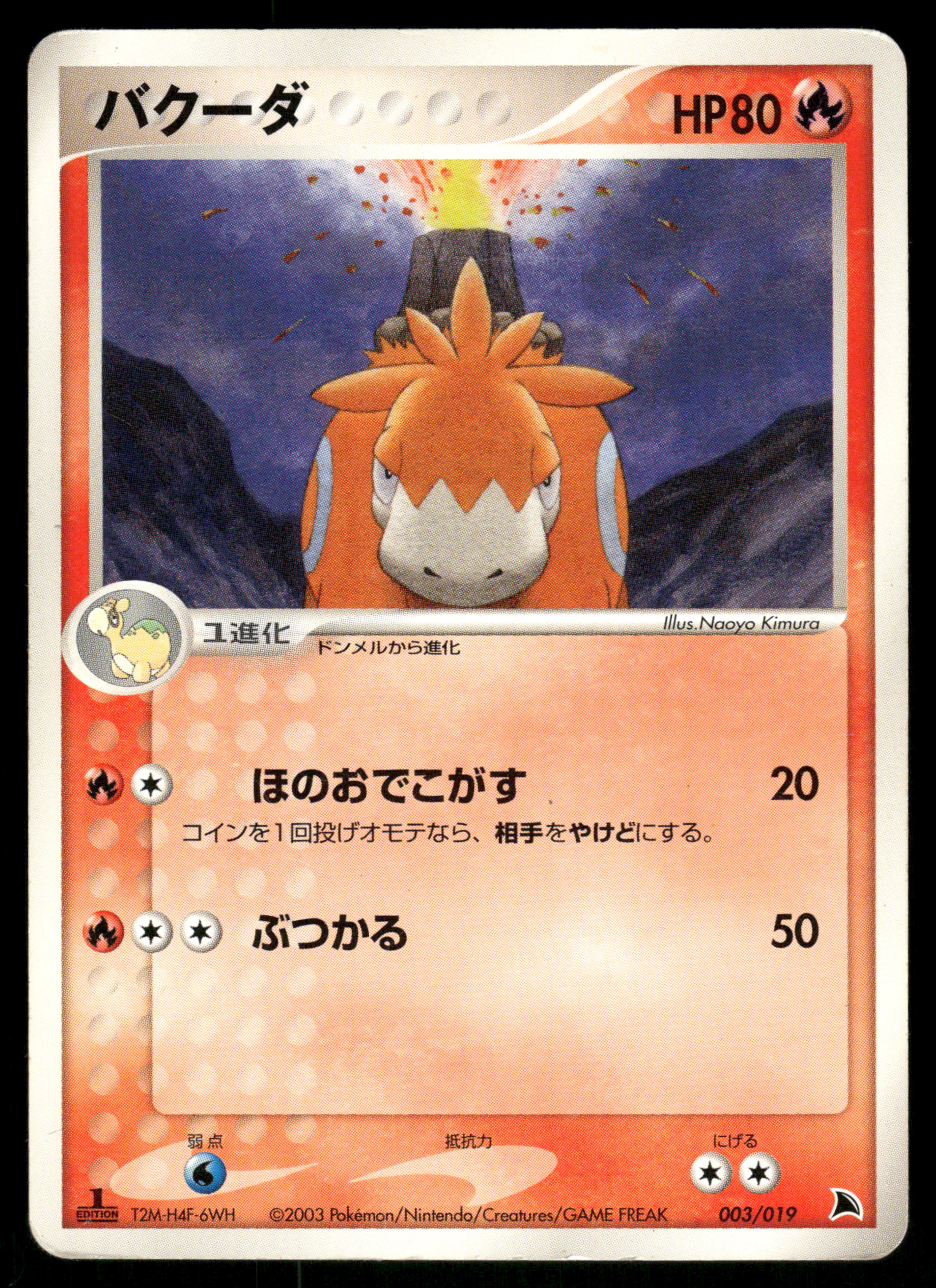 Camerupt 003/019 1st Edition