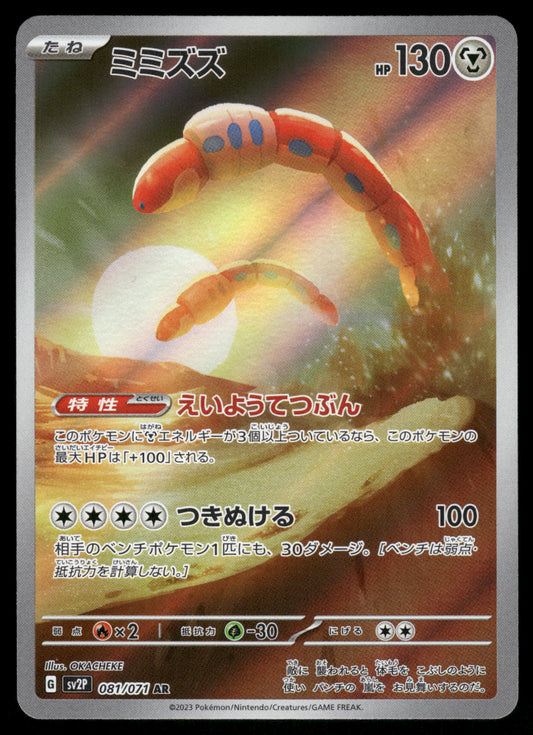 Orthworm AR 081/071 SV2P Snow Hazard