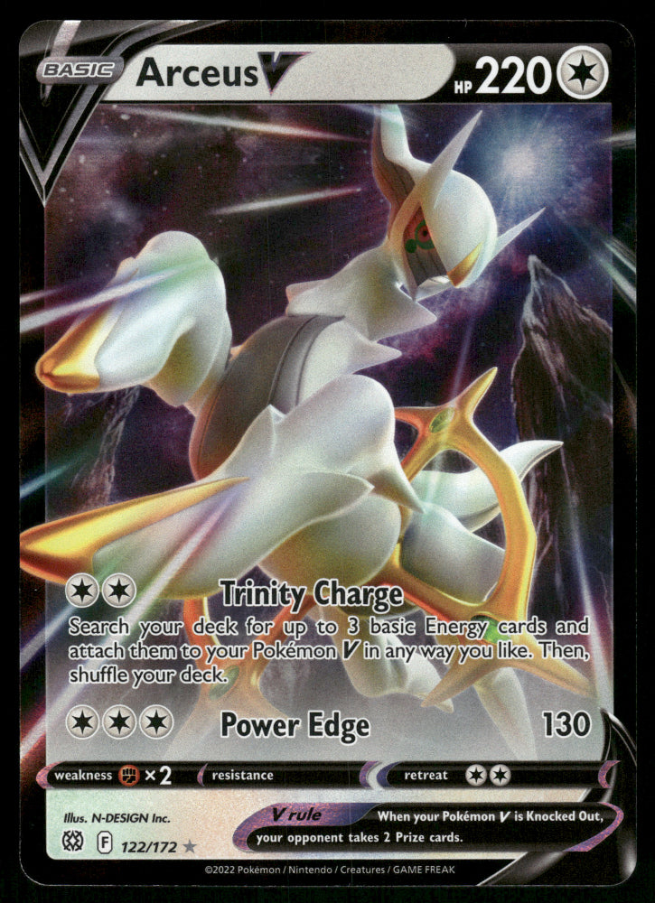 Arceus V 122/172 Brilliant Stars