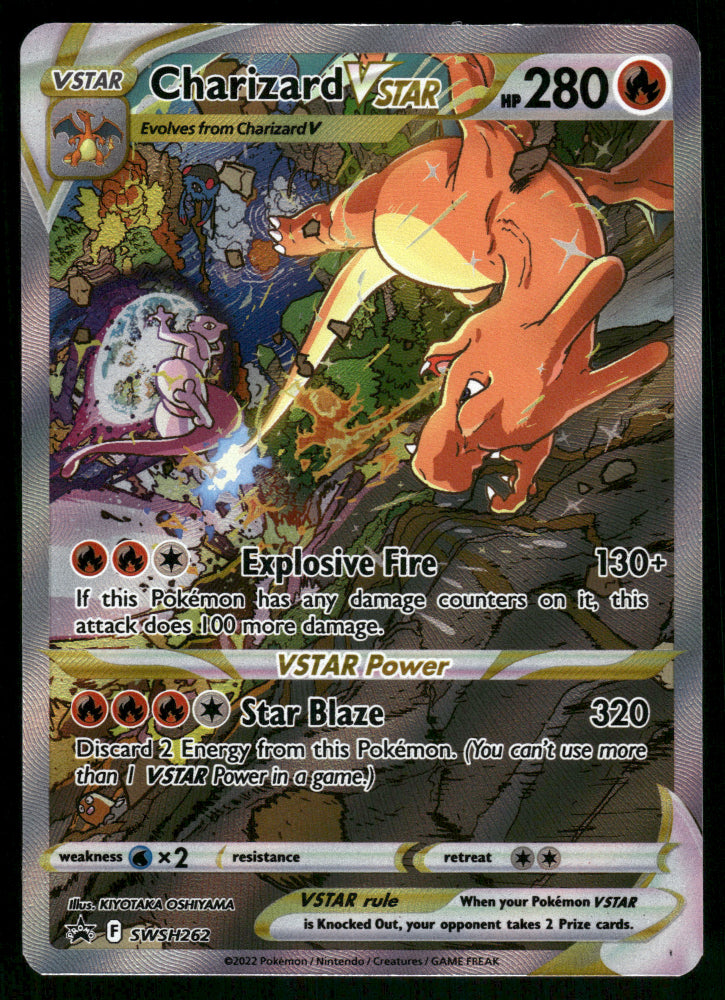 (LP) Charizard VSTAR SWSH262 Sword & Shield Promo