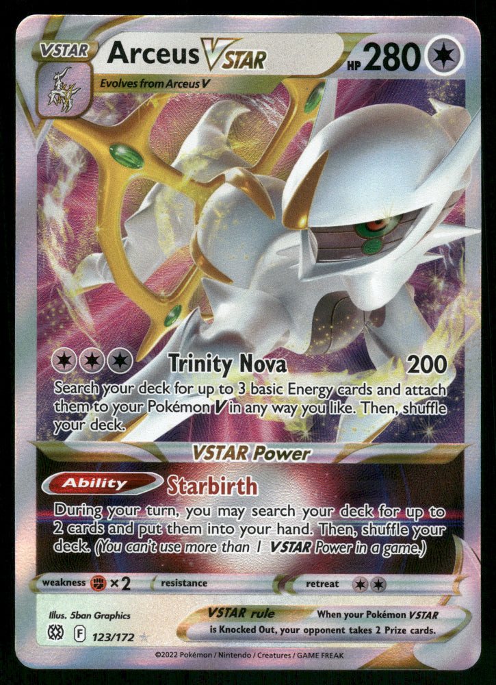 Arceus VSTAR 123/172 Brilliant Stars