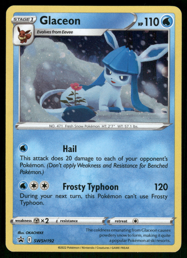 Glaceon SWSH192 Sword & Shield Promo