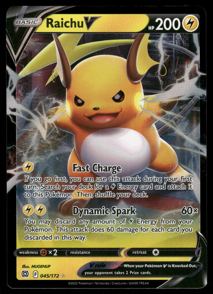 Raichu V 045/172 Brilliant Stars