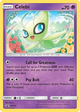 Celebi SM224 [SM Promos]  - Holofoil