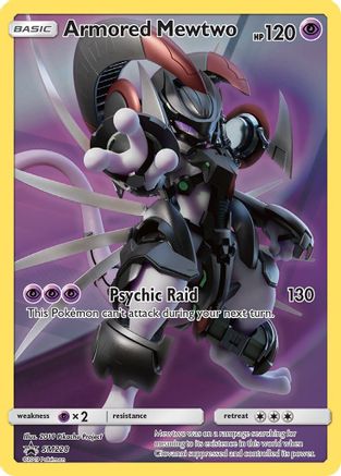 Armored Mewtwo SM228 [SM Promos]  - Holofoil
