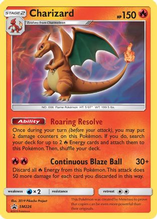 Charizard SM226  - Holofoil