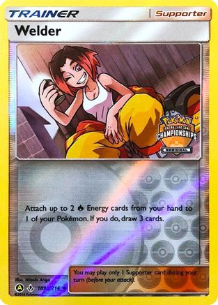 Welder 189a/214 [League & Championship Cards]  - Reverse Holofoil