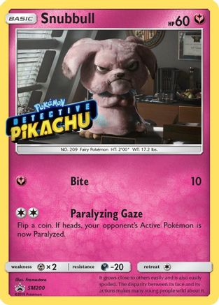 Snubbull SM200 [SM Promos]  - Holofoil