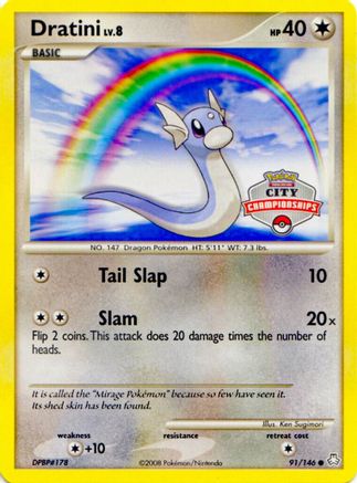 Dratini 091/146 [League & Championship Cards]