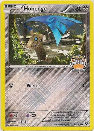 Honedge 083/146 [League & Championship Cards]  - Reverse Holofoil