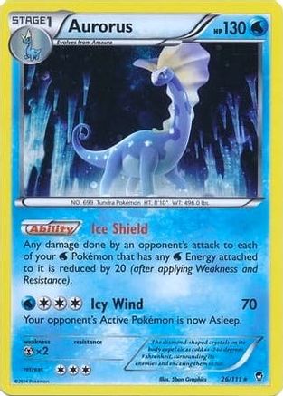 Aurorus 026/111 [Miscellaneous Cards & Products]  - Holofoil