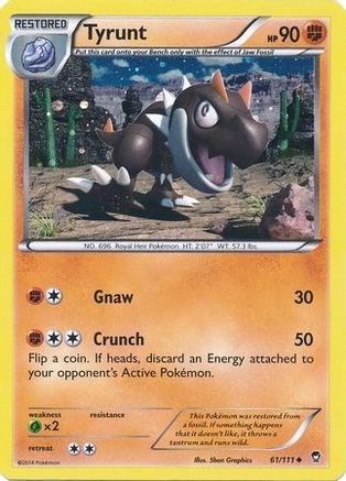 Tyrunt 061/111 [Miscellaneous Cards & Products]  - Holofoil