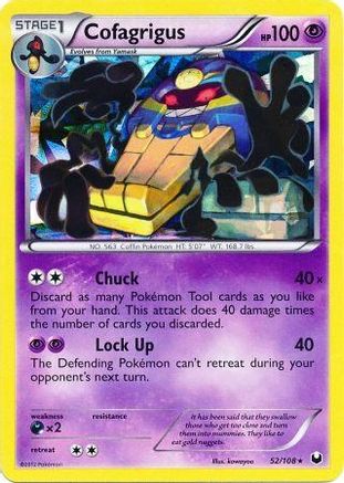 Cofagrigus 052/108 [Deck Exclusives]  - Holofoil