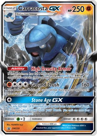 Carracosta GX SM239 [SM Promos]  - Holofoil