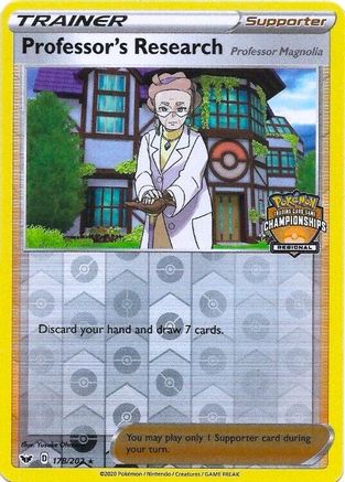 Professor's Research 178/202 [League & Championship Cards]  - Reverse Holofoil