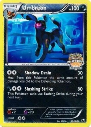 Umbreon 060/108 [League & Championship Cards]  - Holofoil
