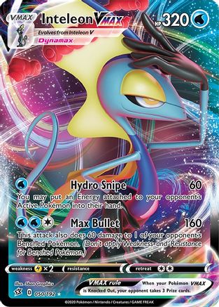 Inteleon VMAX 050/192 [SWSH02 Rebel Clash]  - Holofoil