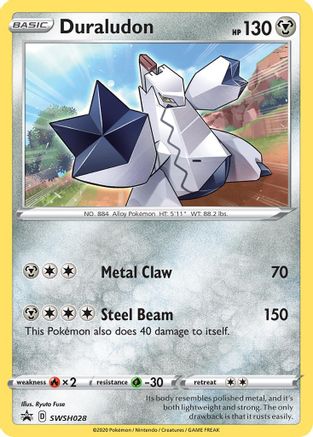 Duraludon SWSH028 [SWSH Sword & Shield Promo Cards]  - Holofoil