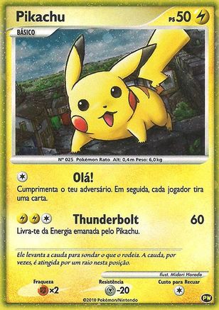 Pikachu (Portuguese) 0PW [Pikachu World Collection Promos]  - Holofoil