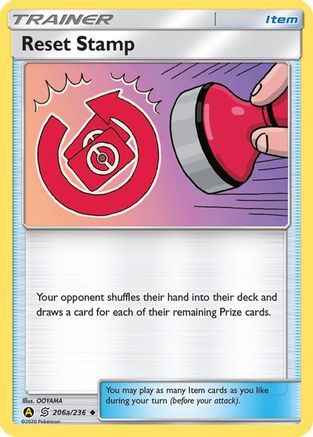 Reset Stamp 206a/236 [Alternate Art Promos]