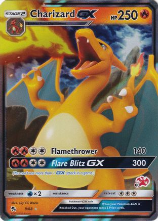 Charizard GX 009/68  - Holofoil