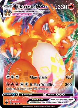 Charizard VMAX 020/189 [SWSH03 Darkness Ablaze]  - Holofoil