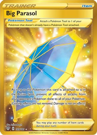 Big Parasol (Secret) 199/189 [SWSH03 Darkness Ablaze]  - Holofoil