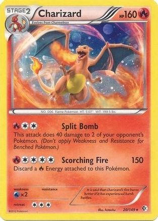 Charizard 020/149 [Blister Exclusives]  - Holofoil