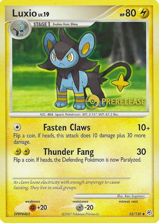 Luxio 052/130 [Nintendo Promos]