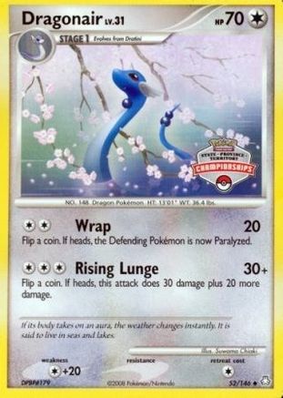Dragonair 052/146 [League & Championship Cards]