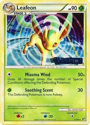 Leafeon 017/90 [HGSS Promos]  - Holofoil