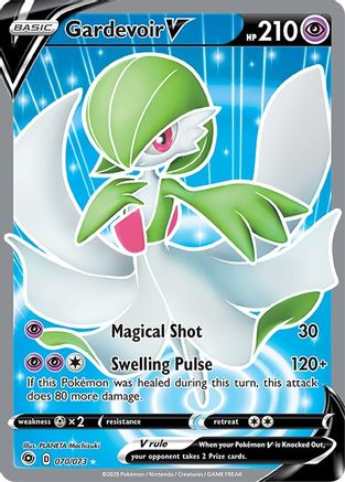 Gardevoir V (Full Art) 070/73 [Champions Path]  - Holofoil