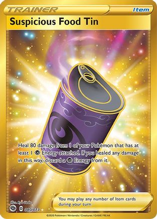 Suspicious Food Tin (Secret) 080/73 [Champions Path]  - Holofoil