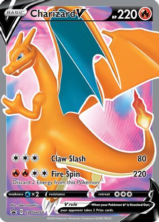 Charizard V SWSH050 [SWSH Sword & Shield Promo Cards]  - Holofoil